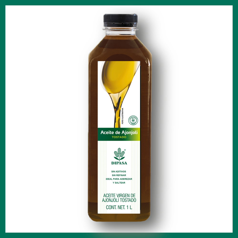 Aceite de Ajonjolí Tostado 1 Litro