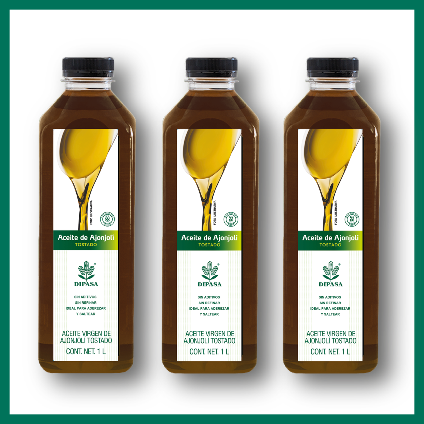 
                  
                    Aceite de Ajonjolí Tostado 1 Litro
                  
                