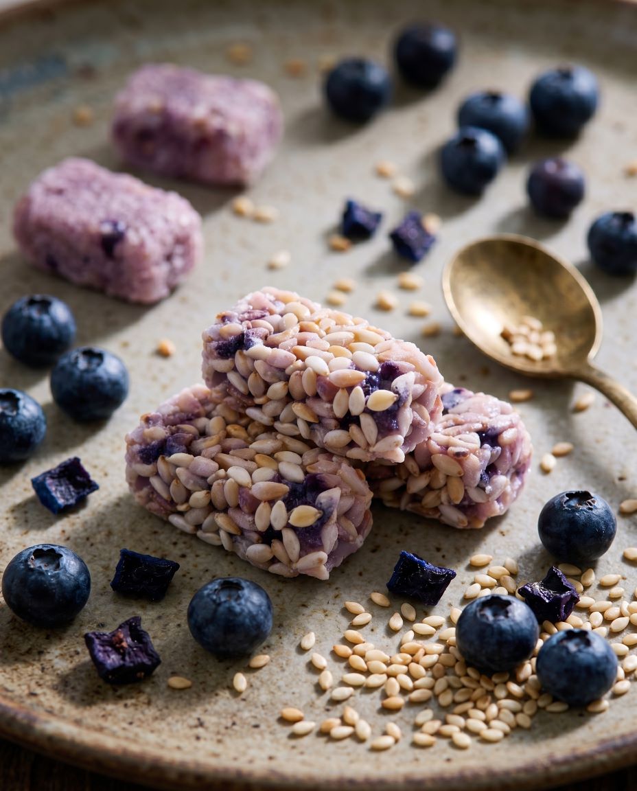 
                  
                    Dulces De Ajonjolí, Blueberry, Amaranto Y Miel Sesamin 400g | 15 Unidades
                  
                