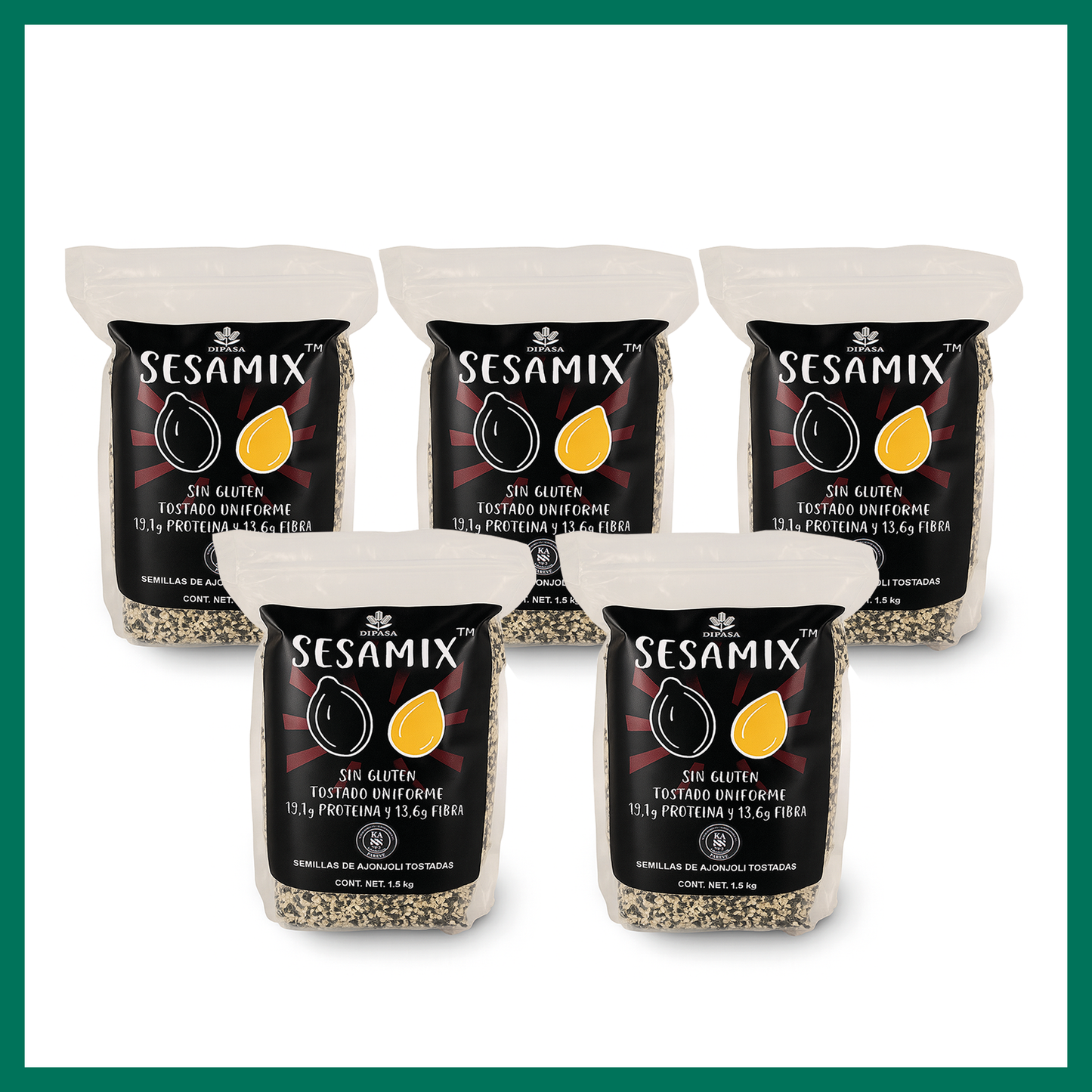 
                  
                    Semilla Tostada 1.5kg
                  
                