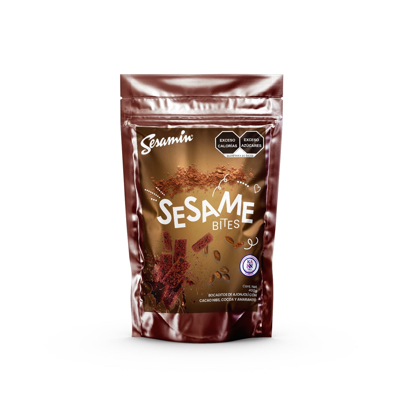 
                  
                    Dulces De Ajonjolí, Cacao, Amaranto Y Miel Sesamin 400g | 15 Unidades
                  
                